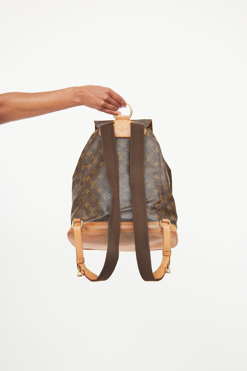 Louis Vuitton Brown Monogram Montsouris GM Backpack