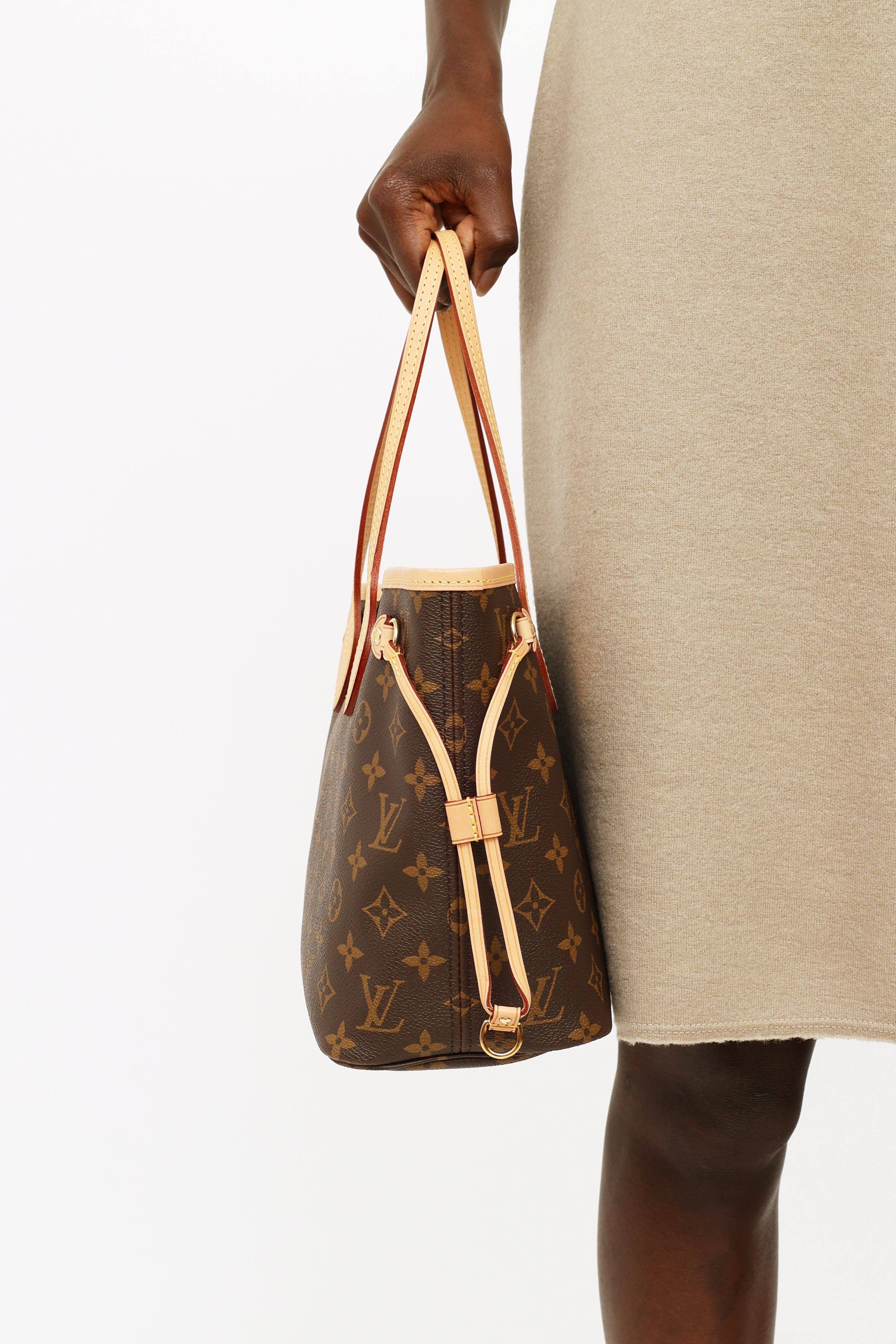 Louis Vuitton // Brown Monogram Neverfull MM Tote Bag – VSP