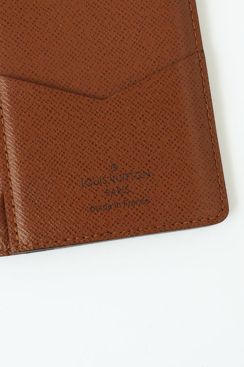 Louis Vuitton Brown Monogram Pocket Organizer