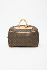 Louis Vuitton Brown Alize 24 Heures Monogram Duffle Bag