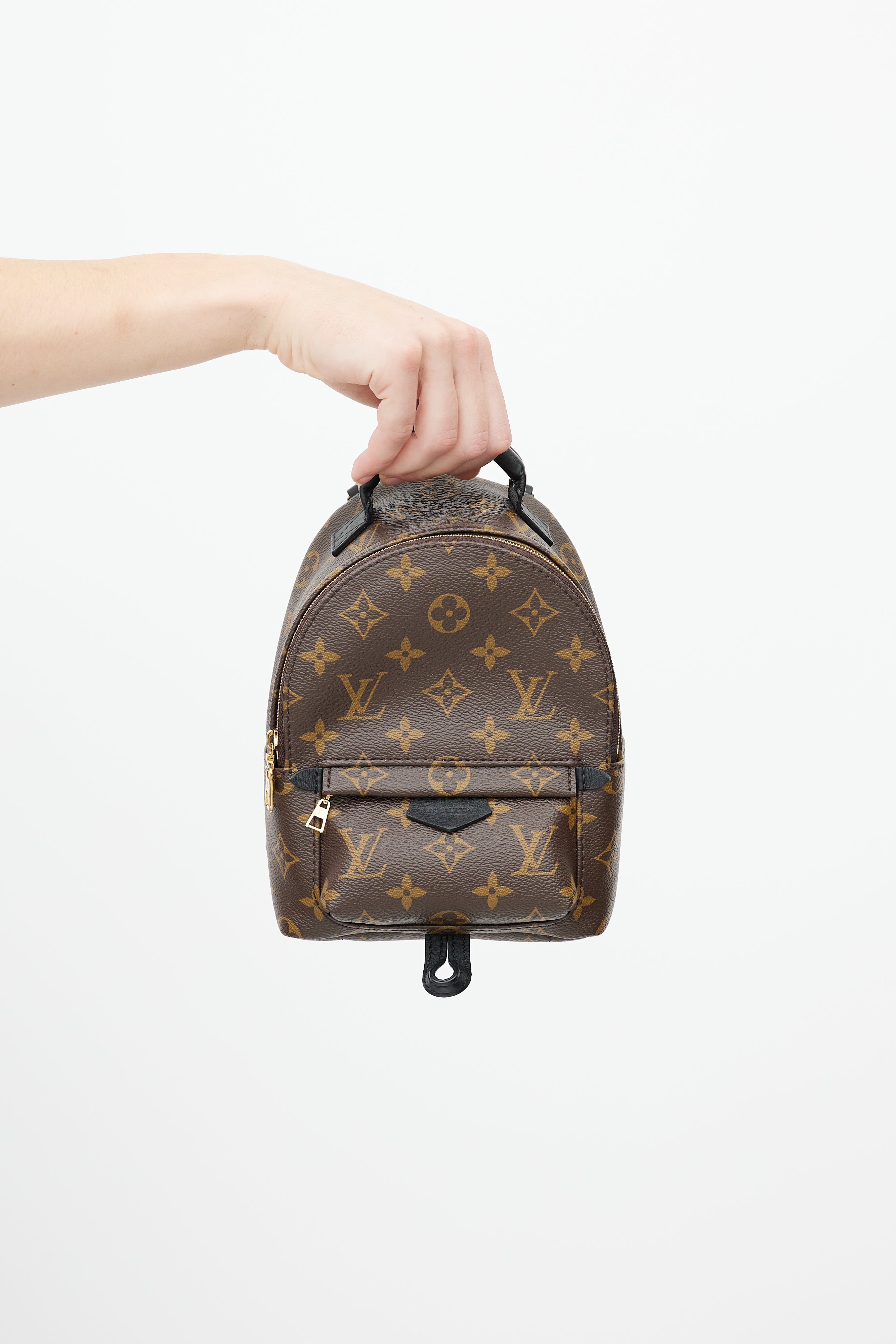 louis vuitton ankle backpack Louis Vuitton // Brown & Black Palm Springs Monogram Mini Backpack – VSP Consignment