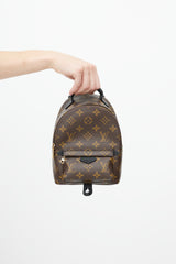 Louis Vuitton // Brown & Black Palm Springs Monogram Mini Backpack – VSP Consignment