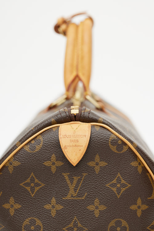 Louis Vuitton Brown Bandouliere 50 Keepall Monogram Bag