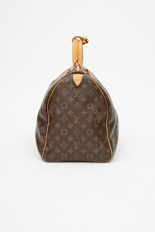 Louis Vuitton Brown Bandouliere 50 Keepall Monogram Bag