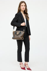 Louis Vuitton Monogram PM Flower Zipped Tote Bag