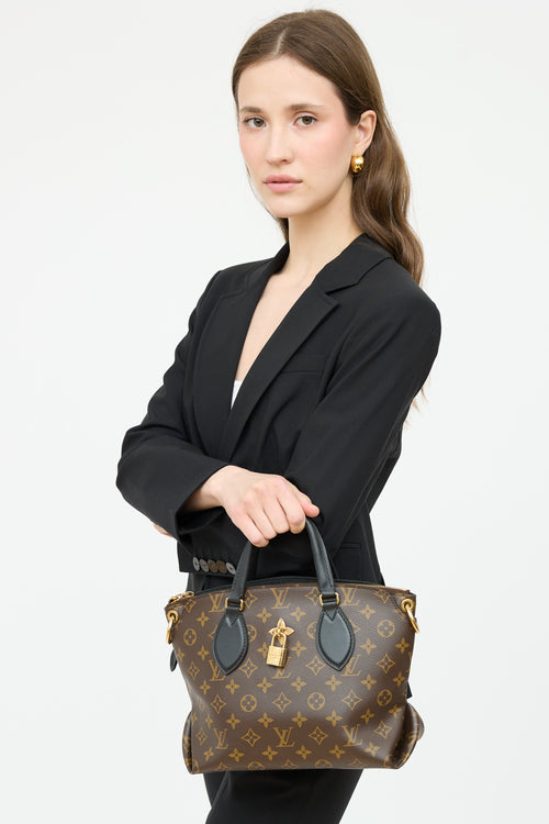 Louis Vuitton Monogram PM Flower Zipped Tote Bag