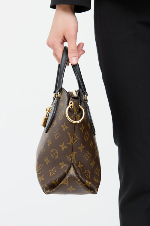 Louis Vuitton Monogram PM Flower Zipped Tote Bag