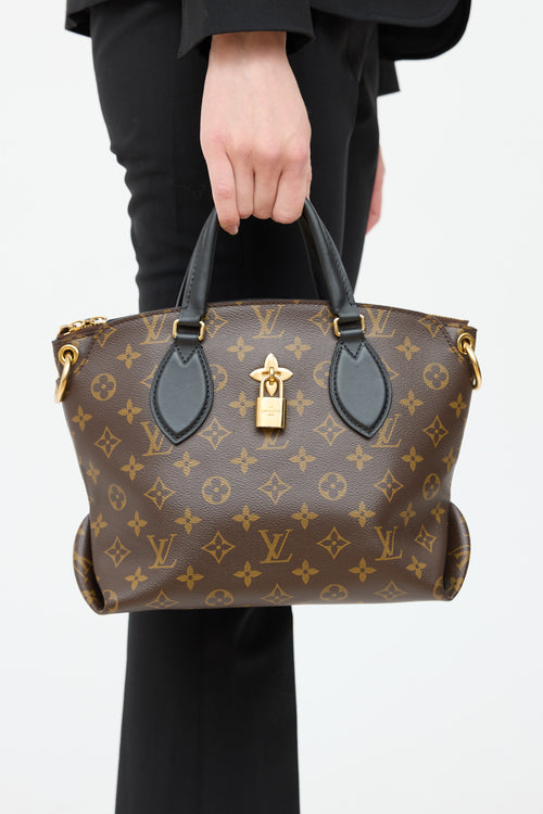 Louis Vuitton Monogram PM Flower Zipped Tote Bag
