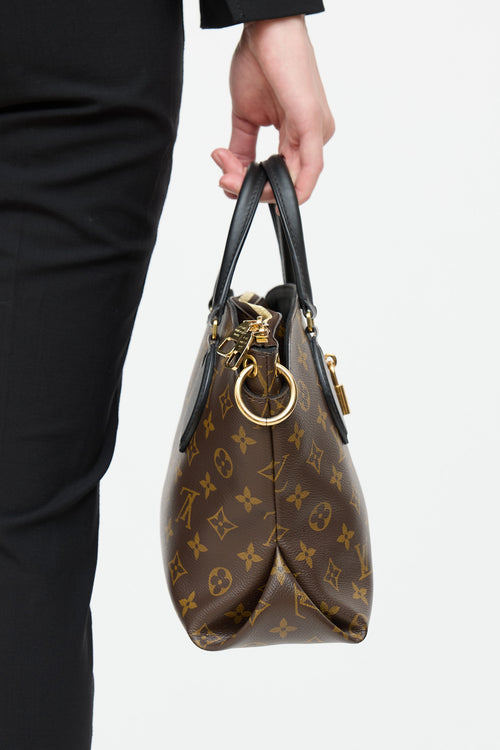 Louis Vuitton Monogram PM Flower Zipped Tote Bag