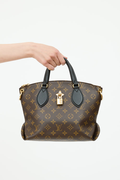 Louis Vuitton Monogram PM Flower Zipped Tote Bag