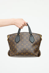 Louis Vuitton Monogram PM Flower Zipped Tote Bag