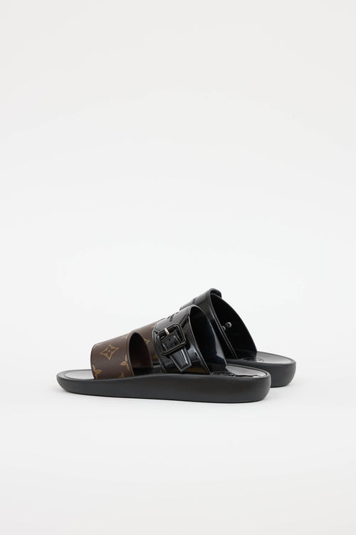 Louis Vuitton Monogram Sunbath Flat Slide
