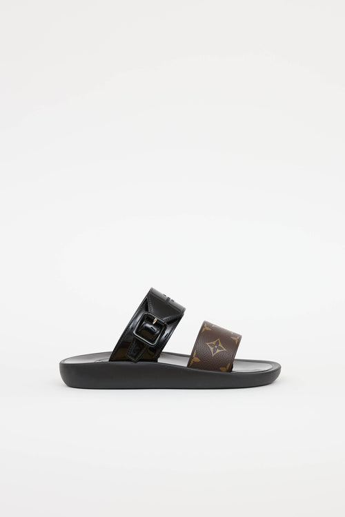 Louis Vuitton Monogram Sunbath Flat Slide