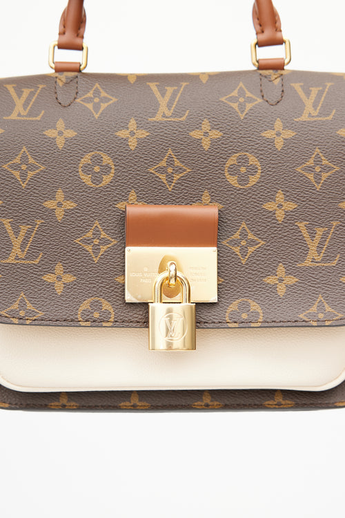 Louis Vuitton Brown & Cream Vaurigard Monogram Bag