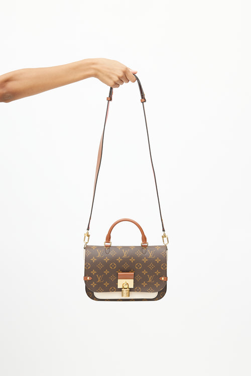 Louis Vuitton Brown & Cream Vaurigard Monogram Bag