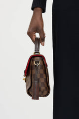 Louis Vuitton Damier Ebene Croisette Bag