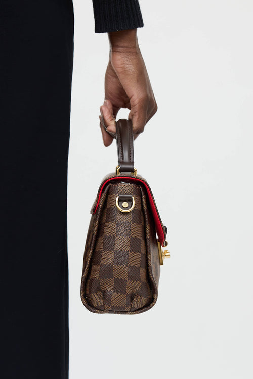 Louis Vuitton Damier Ebene Croisette Bag