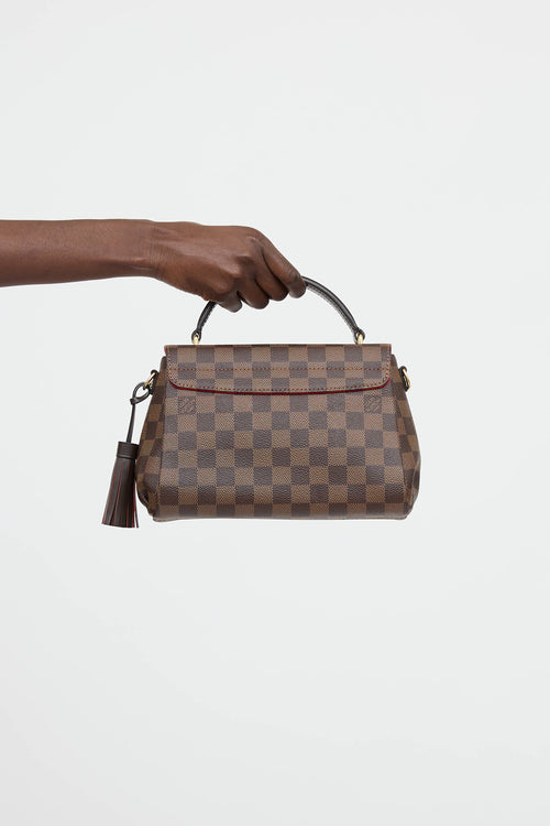 Louis Vuitton Damier Ebene Croisette Bag