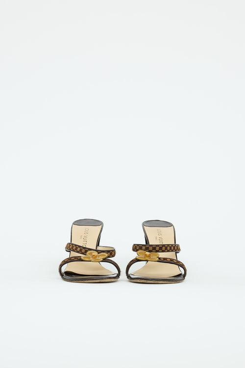 Louis Vuitton Damier Sauvage Sandal