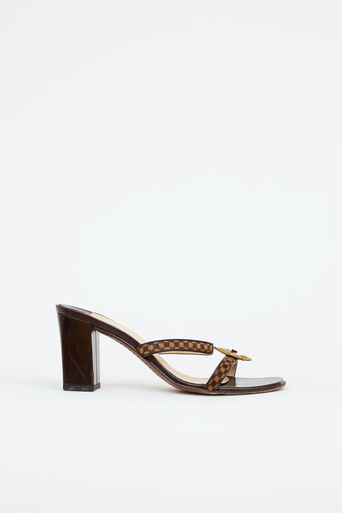 Louis Vuitton Damier Sauvage Sandal