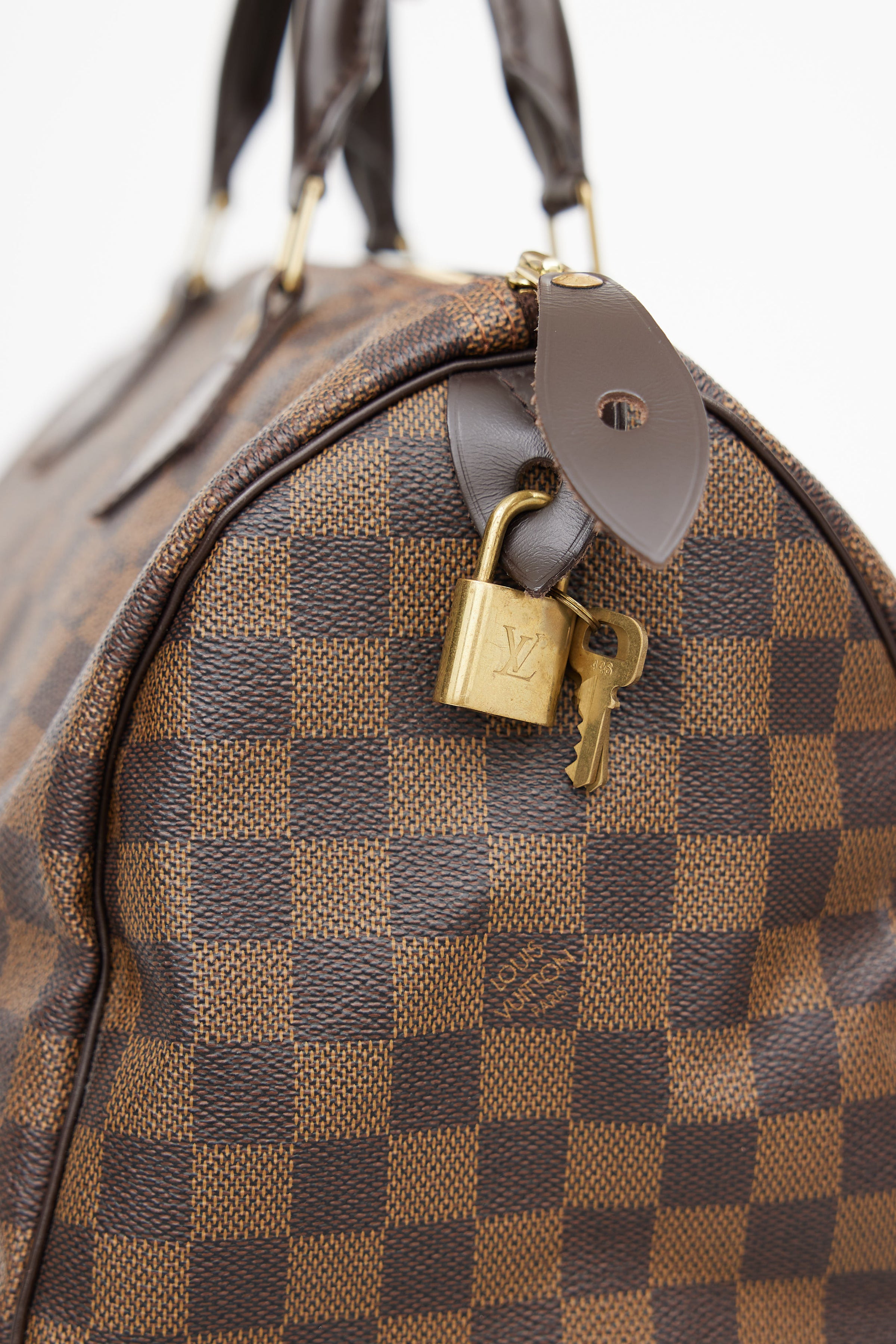 Louis Vuitton // 2006 Brown Damier Ebene Speedy 30 Handbag – VSP Consignment