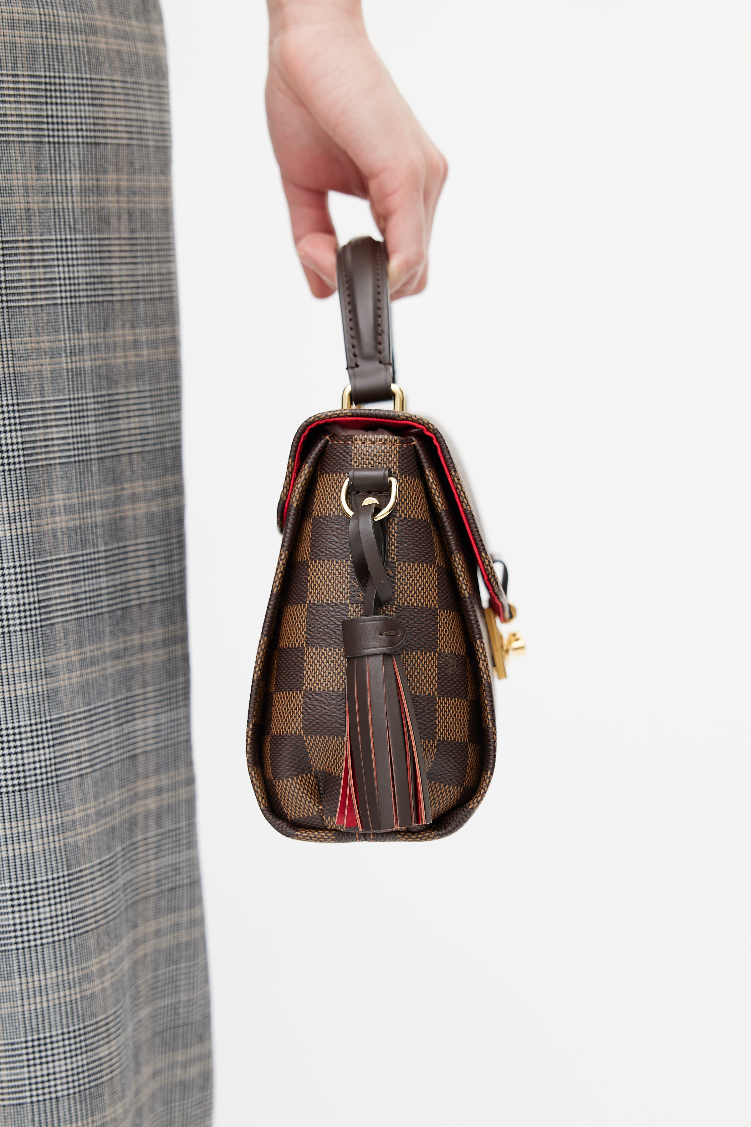 Louis Vuitton Croisette Damier Ebene Brown Canvas Shoulder Bag -  MyDesignerly