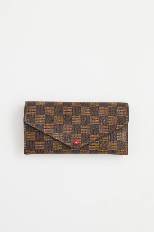 Louis Vuitton Damier Ebene Josephine Trifold Wallet
