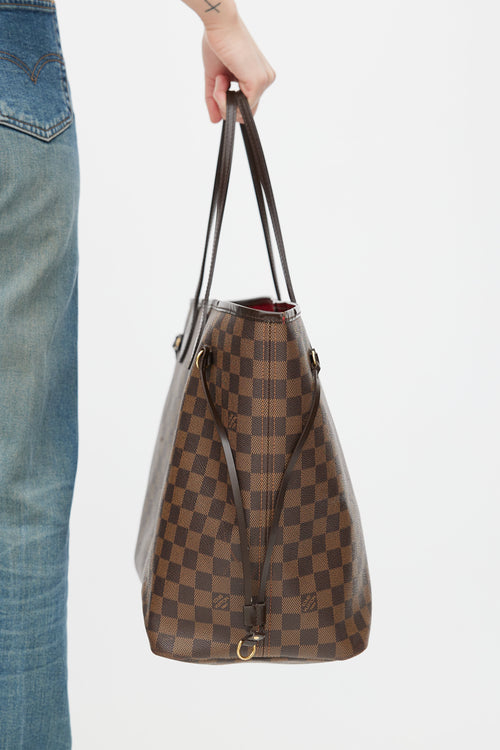 Louis Vuitton Brown Damier Ebene Neverfull GM Bag