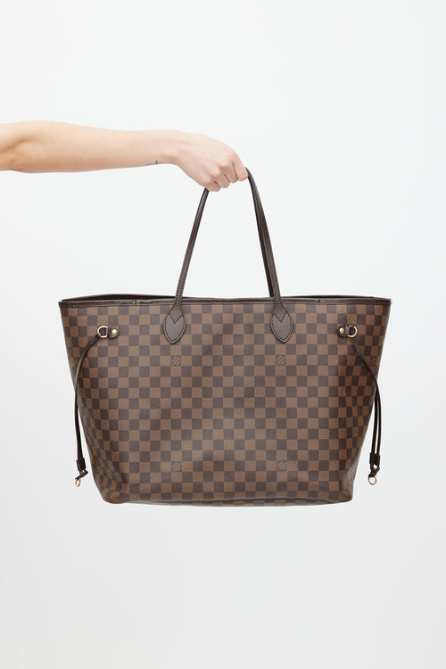 Louis Vuitton Brown Damier Ebene Neverfull GM Bag