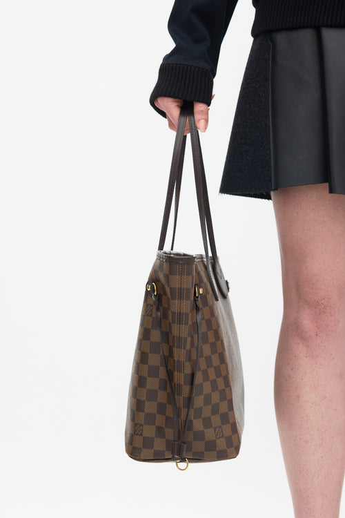 Louis Vuitton Brown Damier Ebene Neverfull MM Bag