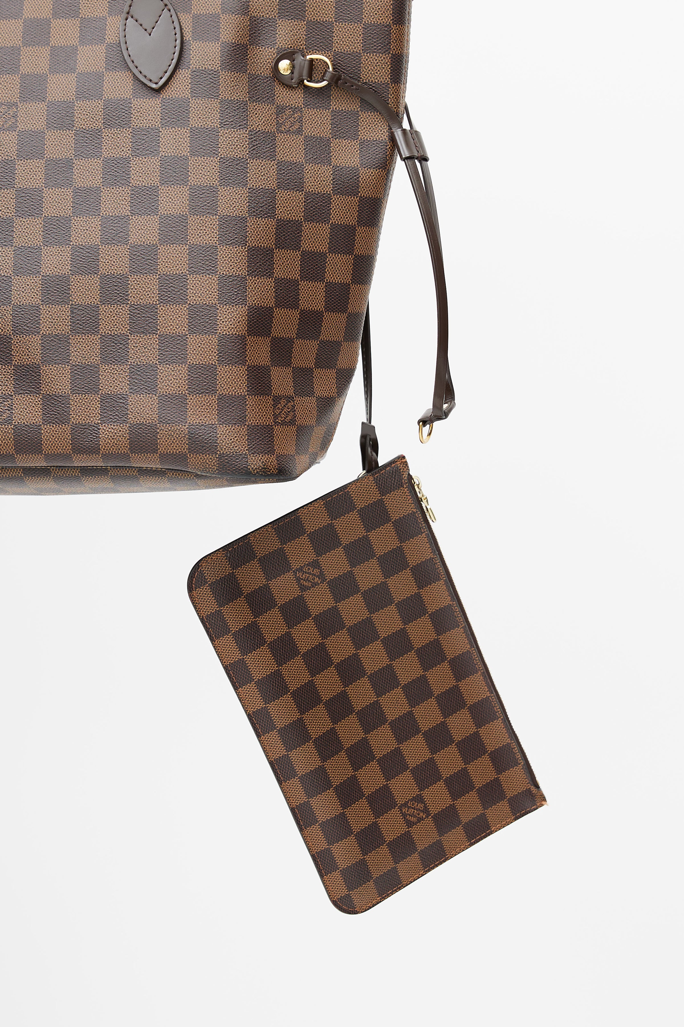 Louis Vuitton // 2017 Brown Damier Ebene Neverfull Tote – VSP Consignment