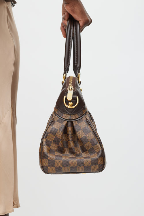 Louis Vuitton Brown Damier Ebene Trevi PM Bag