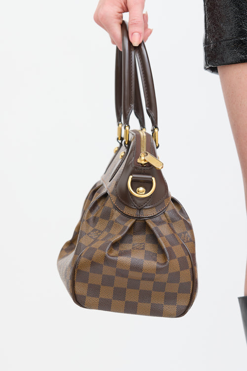 Louis Vuitton Brown Damier Ebene Trevi PM Bag