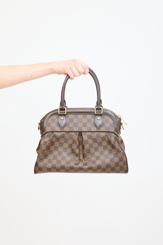 Louis Vuitton Brown Damier Ebene Trevi PM Bag