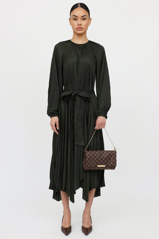 Louis Vuitton 2016 Damier Ebene Favourite MM Bag