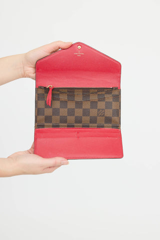 Louis Vuitton Damier Ebene Josephine Trifold Wallet