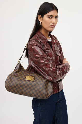 Louis Vuitton 2008 Damier Ebene Thames Bag