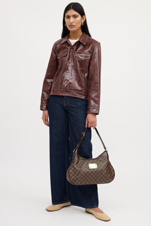 Louis Vuitton 2008 Damier Ebene Thames Bag