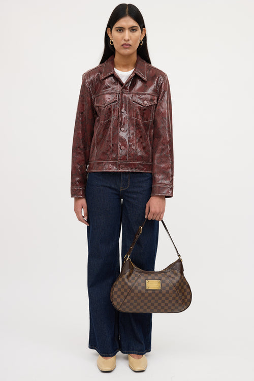 Louis Vuitton 2008 Damier Ebene Thames Bag