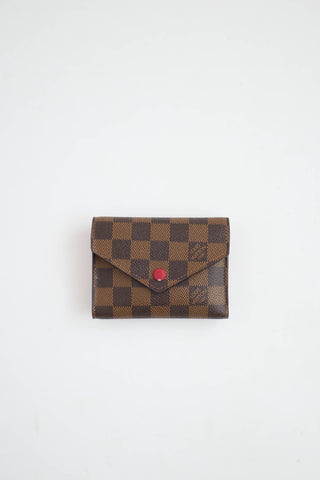 Louis Vuitton Damier Ebene Victorine Wallet