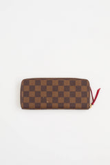 Louis Vuitton Damier Ebene Clémence Wallet