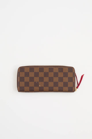 Louis Vuitton Damier Ebene Clémence Wallet
