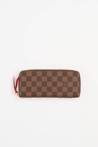 Louis Vuitton Damier Ebene Clémence Wallet