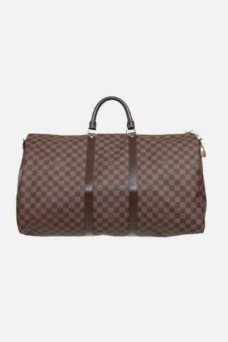 Louis Vuitton 2014 Damier Keepall Bandouliere 55 Bag