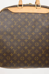 Louis Vuitton Brown Evasion Boston Monogram Bag