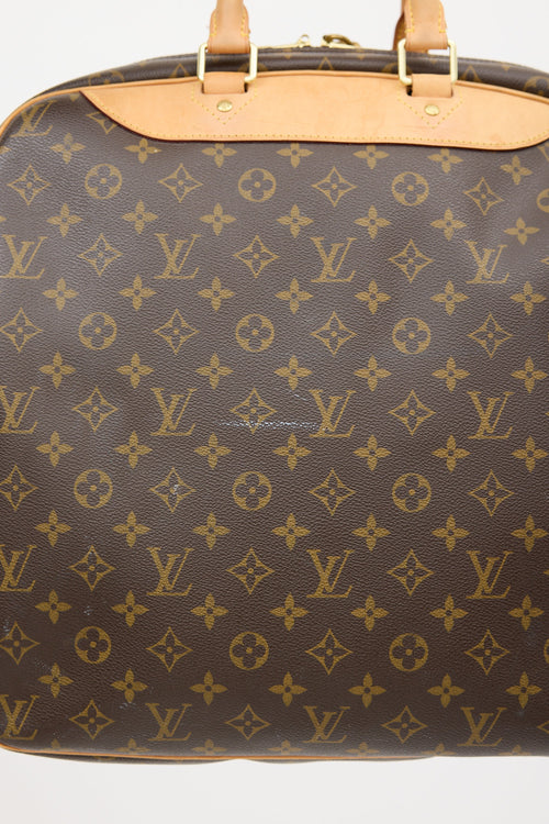 Louis Vuitton Brown Evasion Boston Monogram Bag