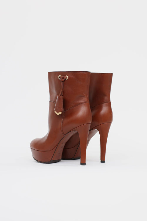 Louis Vuitton Insider Platform Ankle Boot