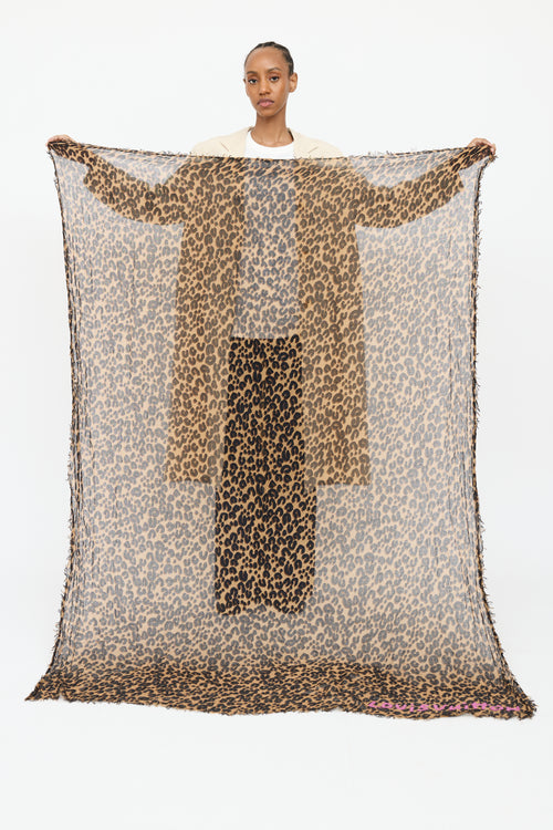 Louis Vuitton X Stephen Sprouse Patterned Cashmere Scarf
