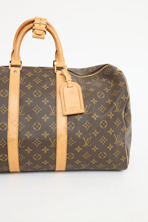 Louis Vuitton 1997 Monogram Keepall Bandoulière 45 Bag