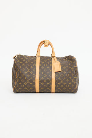 Louis Vuitton 1997 Monogram Keepall Bandoulière 45 Bag
